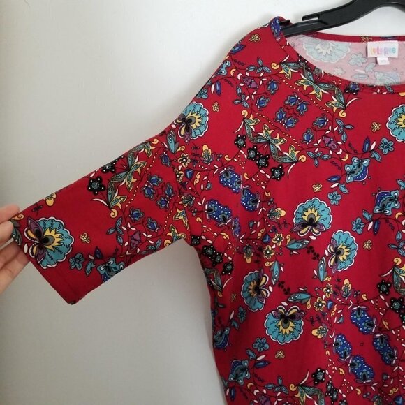 LulaRoe Simply Comfortable Short Sleeve Tunic Top - Picture 4 of 11